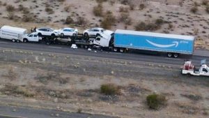 One Fatality in Semi-Truck Collision Near Arizona-New Mexico Border